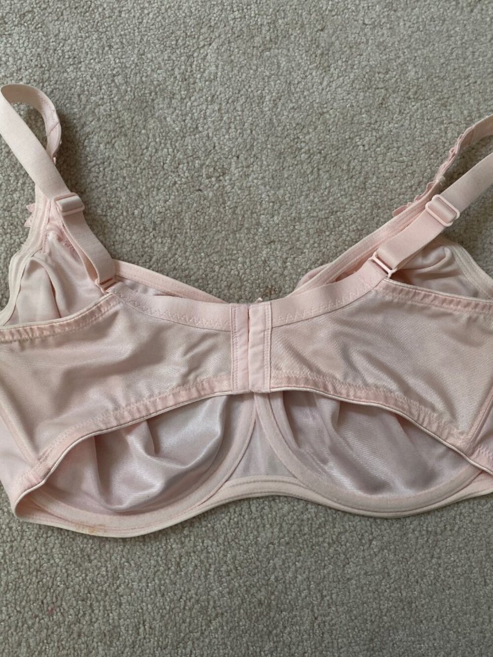 42DD Underwiere Bra Tags Removed Looks like Wacoal Blush Full Coverage Plus Sz - Picture 2 of 2